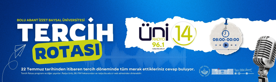 Tercih Rotası” Radyo Üni14’te Başladı.